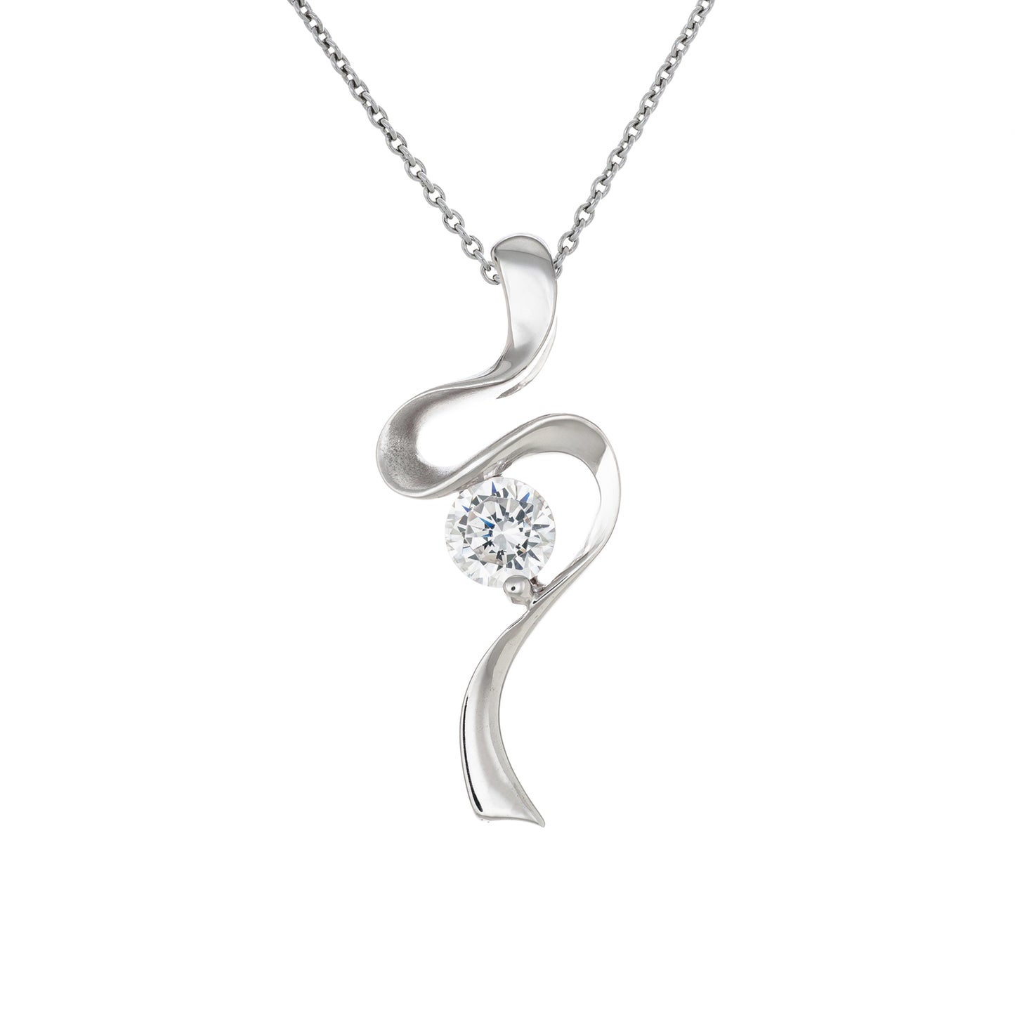 極地之光 (Polar Light) | 925純銀 | 鋯石頸鏈 | 香港首飾及珠寶網店 – Recolour Your Life