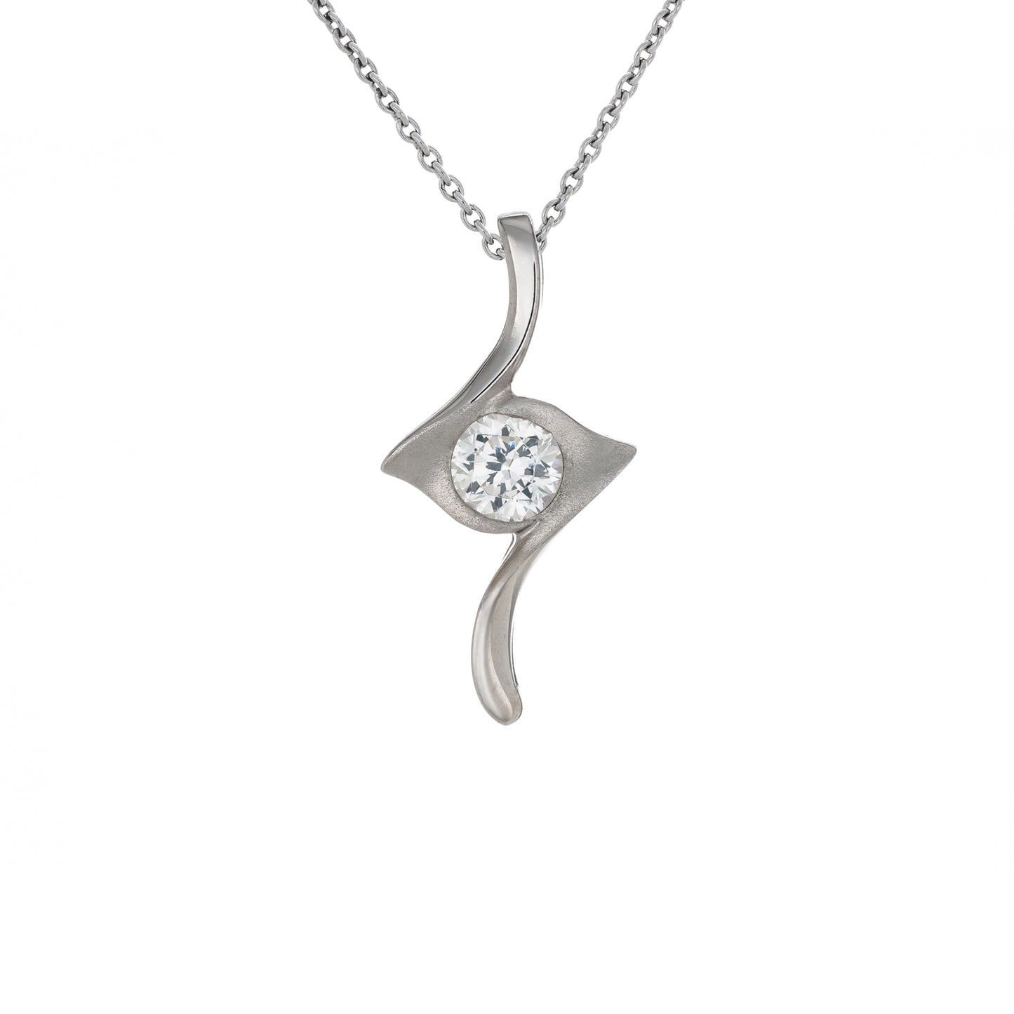 銀河光彩 (brilliance of the Milky Way) | 925純銀 | 鋯石頸鏈 | 香港首飾及珠寶網店 – Recolour Your Life