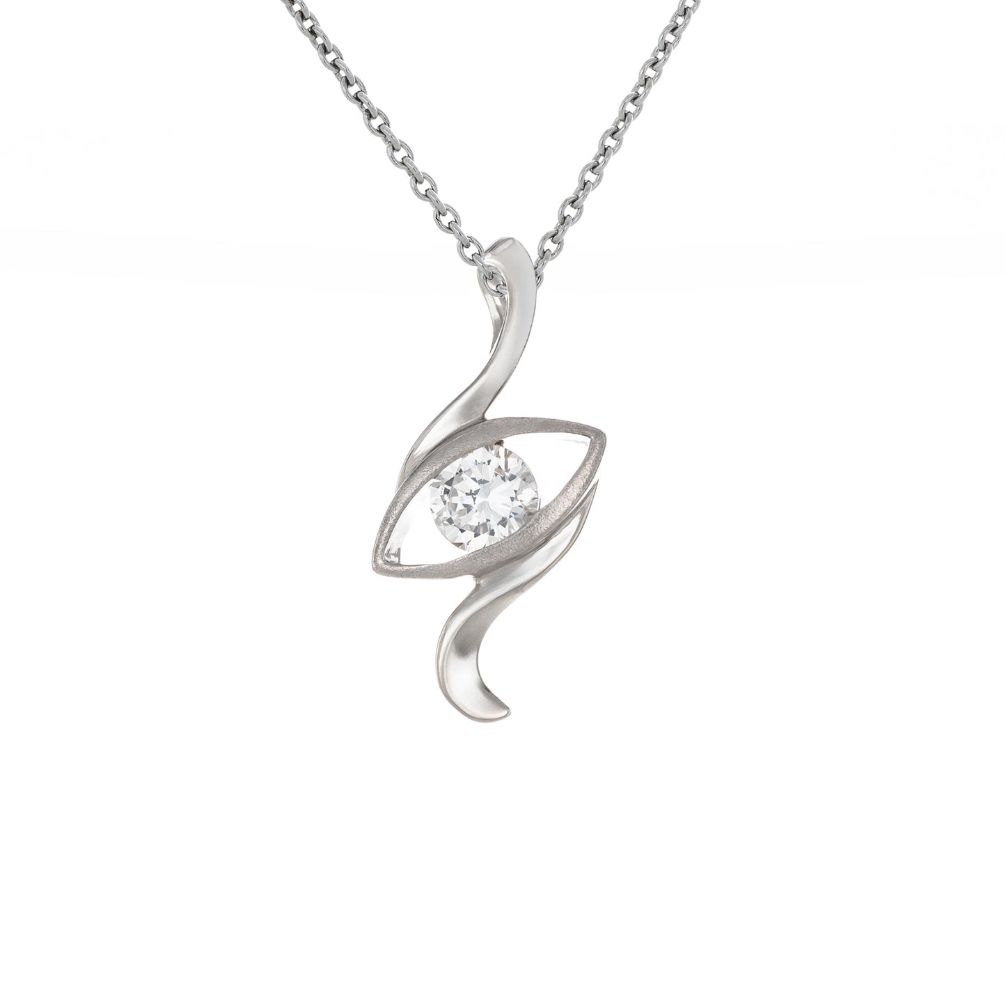 心願星光 (Starlight of the Heart’s Wish) | 925純銀 | 鋯石頸鏈 | 香港首飾及珠寶網店 – Recolour Your Life