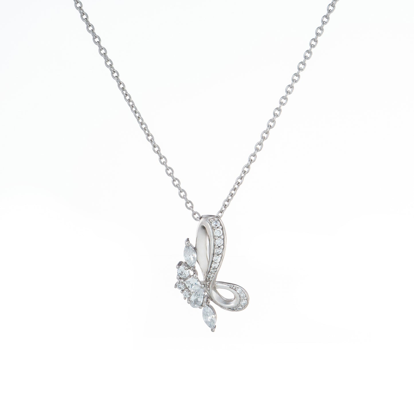 925純銀頸鏈 | 蝴蝶型頸鏈 |
