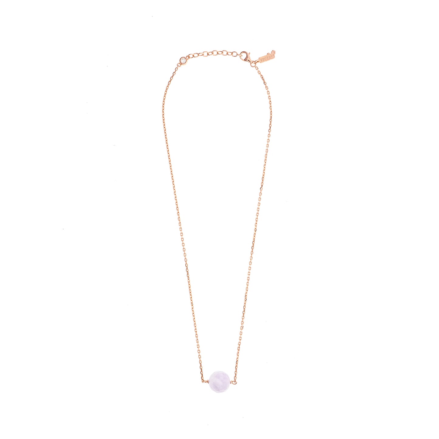 925純銀 | 紫水晶玫瑰金色頸鏈 | 香港首飾及珠寶網店 – Recolour Your Life
