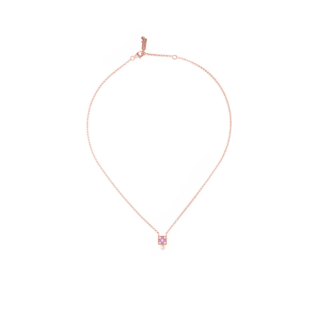 925純銀 | 立方鋯石淡水珍珠頸鏈 | 香港首飾及珠寶網店 – Recolour Your Life