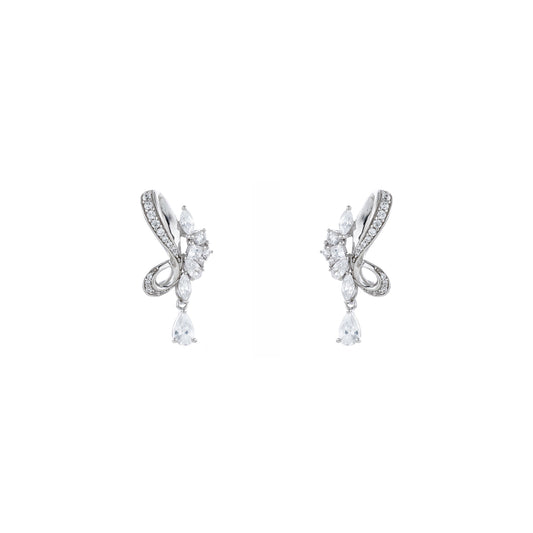 925 Sterling Silver | Butterfly Earrings |