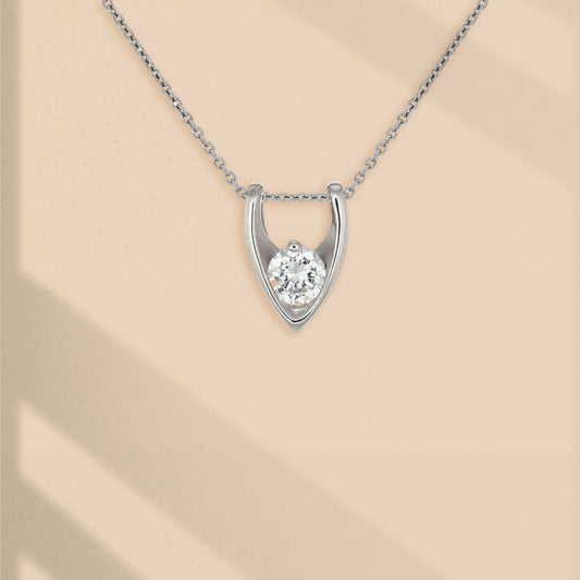 摘星 (Reach for the stars) | 925純銀 | 鋯石頸鏈 | 香港首飾及珠寶網店 – Recolour Your Life