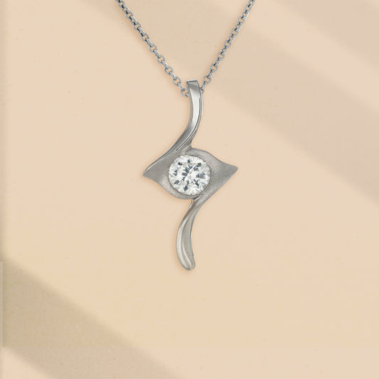 銀河光彩 (brilliance of the Milky Way) | 925純銀 | 鋯石頸鏈 | 香港首飾及珠寶網店 – Recolour Your Life