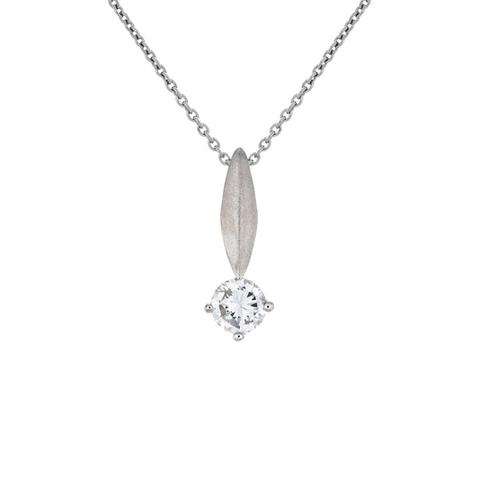 流星之願 (Wish of the Meteor) | 925純銀 | 鋯石頸鏈 | 香港首飾及珠寶網店 – Recolour Your Life